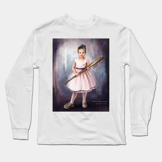 Franny Gallagher Long Sleeve T-Shirt by irenkonst